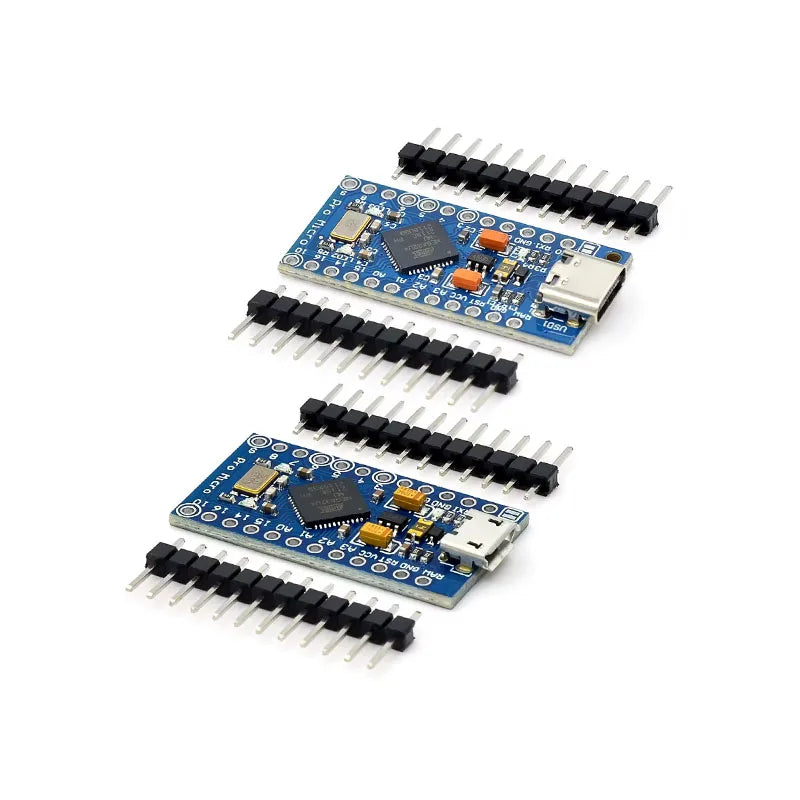 1-5pc Pro Micro ATmega32U4 Development Board 5V/16MHz ATmega32U4 Type-C USB Interface With 2 Row Pin Header For Arduino Leonardo