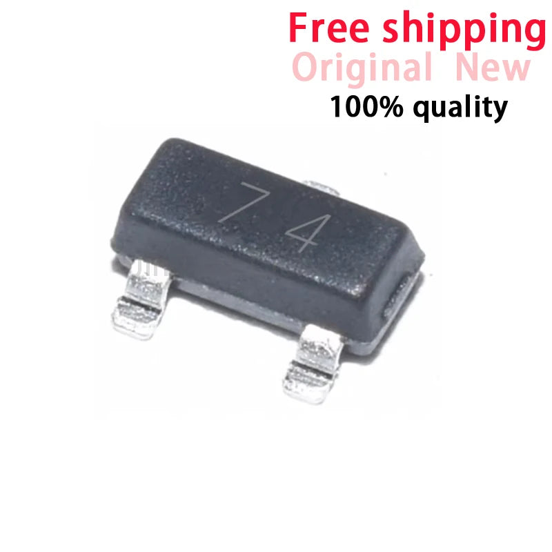 20pcs BAS40-04-7-F SOT23-3 K44 BAS40-04 SOT-23 BAS40-04-7 BAS40 SURFACE MOUNT SCHOTTKY BARRIER DIODE