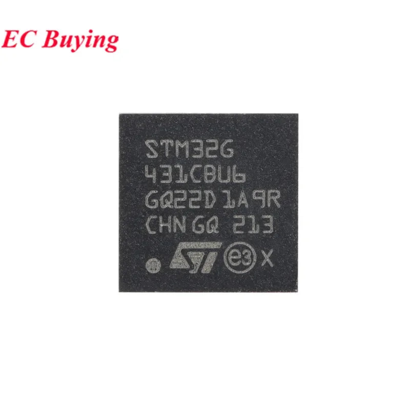 5Pcs/1pc STM32G431CBU6 STM32G431 STM32G 431CBU6 STM32 32G431CB UFQFPN-48 ARM Cortex-M4 32-bit Microcontroller MCU Chip IC