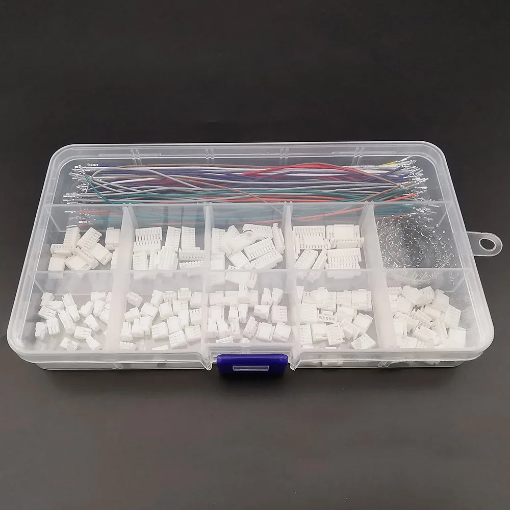 JST GH1.25 GH 1.25mm Connector Kit 2/3/4/5/6/7/8/9/10Pin Housing Pre-Crimped Cable Wire for Flight Controller 3D Printer