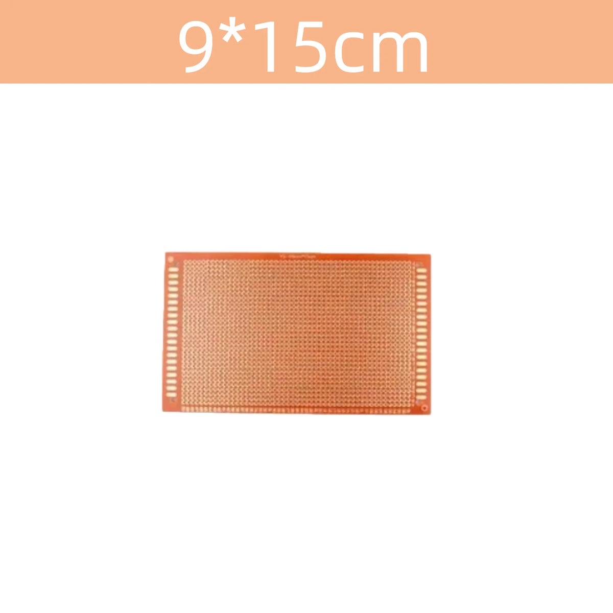 1-10PCS 5*7CM 7x9cm 9x15cm PCB Breadboard Protoboard Single-Sided Universal Printed Circuit Boards 2.54  MM Thick DIY Set Yellow