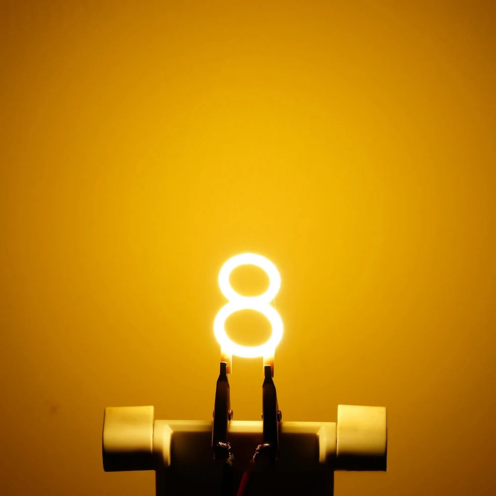 26 Letters A-Z  0-9 Numbers DIY COB Led Filament Symbols for Custom Signs 3V Decoration Retro Edison Bulb Lamp Parts LED Decor