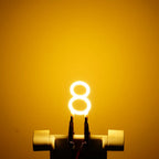 26 Letters A-Z  0-9 Numbers DIY COB Led Filament Symbols for Custom Signs 3V Decoration Retro Edison Bulb Lamp Parts LED Decor