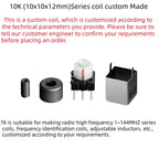 Adjustable Inductor OSC Coil Frequency Discrimination HAM FCZ AM ITF Intermediate Frequency Transformer Custom for Electronics