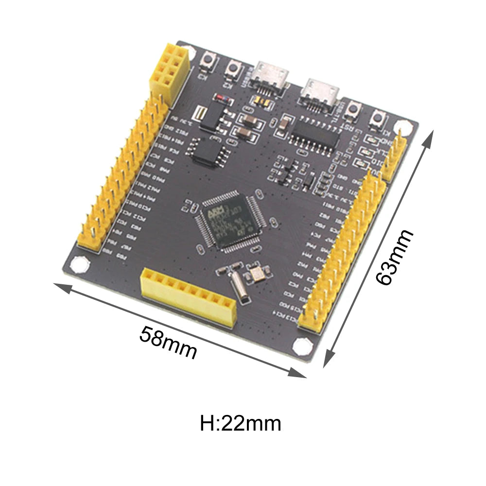 Microcontroller STM32 Development Board STM32F103RCT6 1.8inch TFT LCD Display Screen DC 2V-3.6V 2M Bytes SPI FLASH Chip