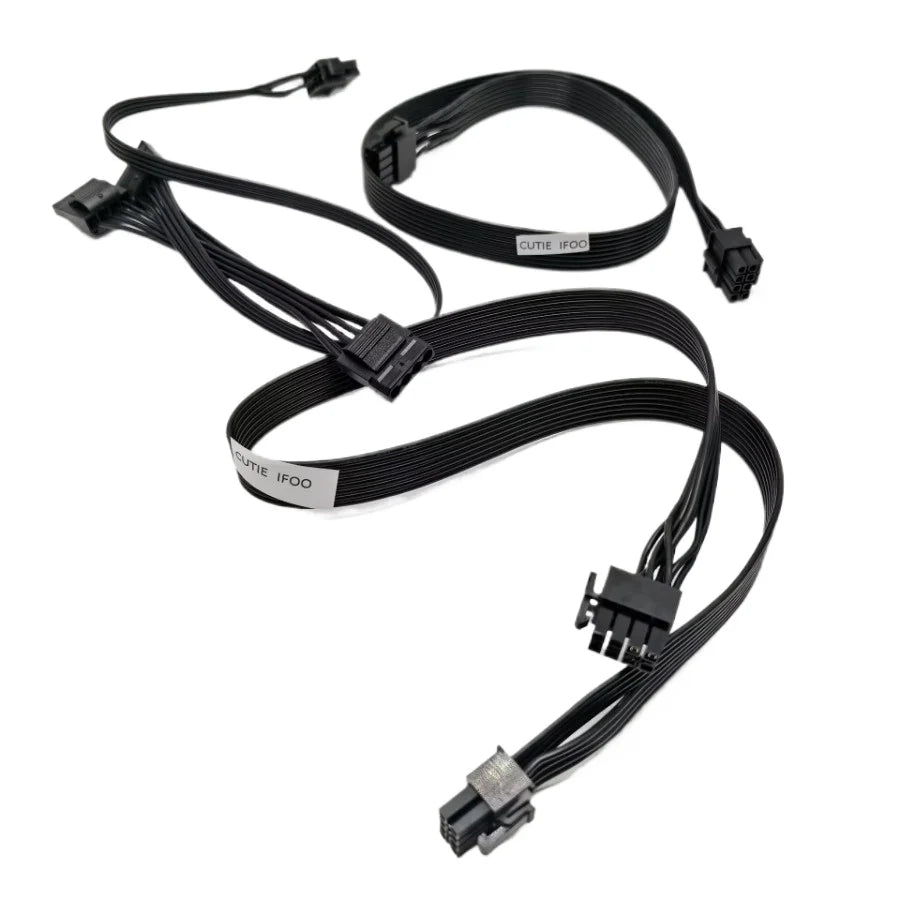 8P To GPU8(6+2)pin CPU8pin(4+4)p SATA IDE Molex Power Cable for Segotep AM650 750 850W Full Model 600 Tomahawk BP Series Module