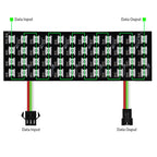 WS2812B Mini LED Digital Flexible Individually Addressable Panel 4X12 48Pixels WS2812IC Module Matrix Screen DC5V