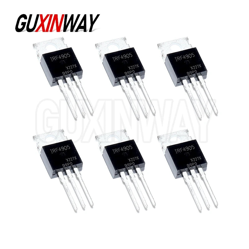 10PCS MOSFET Transistor IRF530N IRF1404 IRF1405 IRF4905 IRF540N IRF630N IRF640 IRF840 TO-220 Field-Effect Transistors