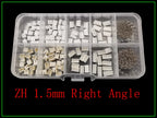 1Box SH 1.0/JST 1.25mm/ZH 1.5mm/PH 2.0mm/SM/SYP/XH 2.54mm/VH 3.96mm Pitch Male Female Housing Terminal Pin Header Wire Connector