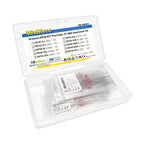 10 values kit Thermal Resistor thermistor NTC MF58 B3950 5% 1K/2K/5K/10K/20K/50K/100K/200K/500K/1M ohm Total 200 pcs