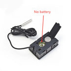 Mini LCD Digital Thermometer with Waterproof Probe Indoor Outdoor Convenient Temperature Sensor for Refrigerator Fridge Aquarium