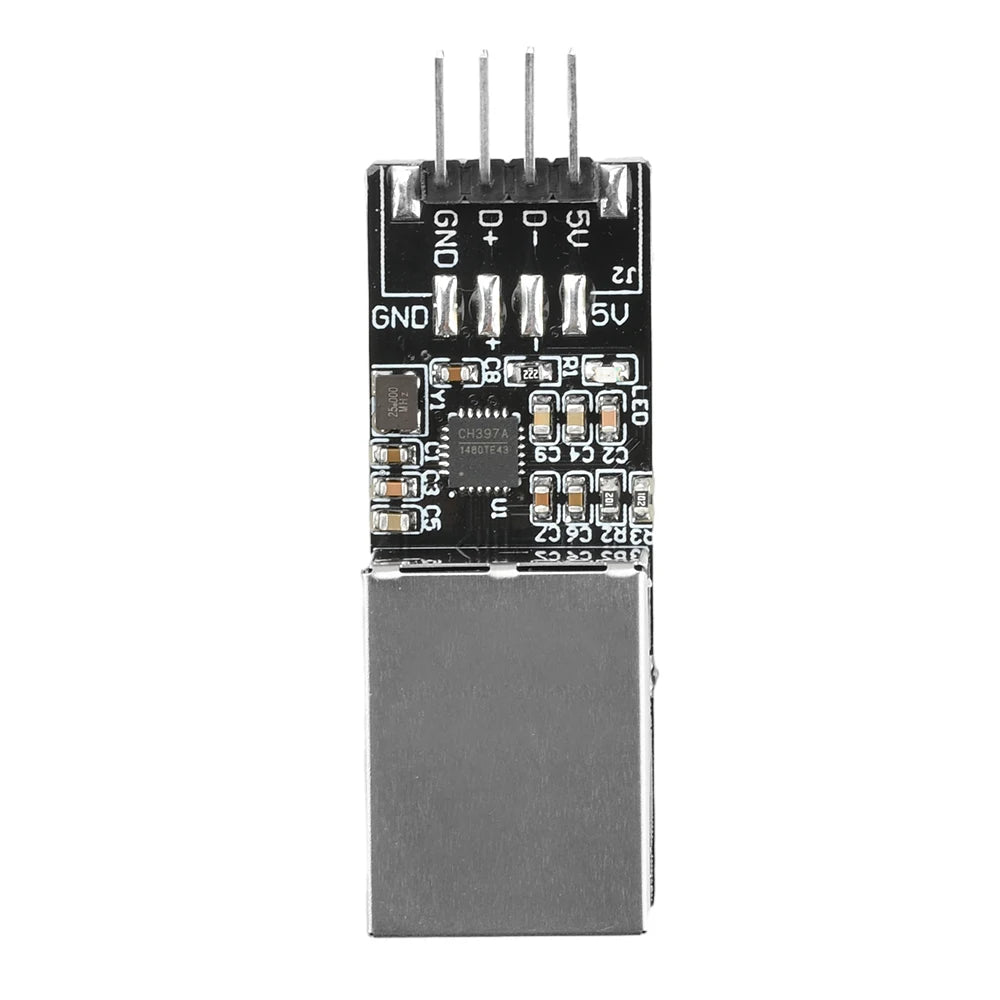 USB /Pin header/ Type C to RJ45 Ethernet Interface Module CH397A Module USB to Ethernet Interface Module USB to RJ45