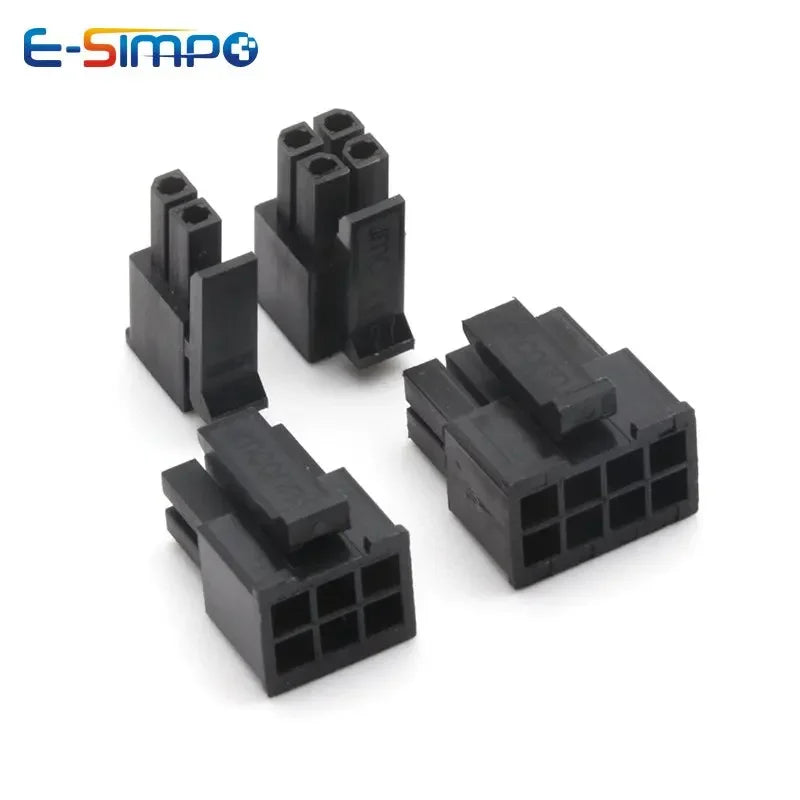 10Set Micro-Fit MX3.0 Double Row Male Plug Housing+Female Terminal 2P 4P 6P 8P - 24Pin Mini 5557/43025 Male Shell Connector