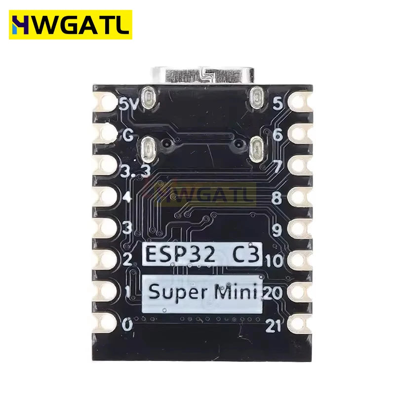 HWGATL ROBOT ESP32-C3 Development Board ESP32 C3 SuperMini WiFi Bluetooth For Arduino