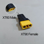 1PCS RC Battery Connector Adapter XT30 XT60 XT90 T-Plug TRX Male to Female Plug For RC LiPo Battery Charger