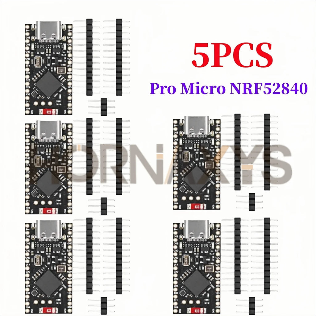 1~10PCS/NRF52840 Development Board Compatible With Nice!Nano V2.0 Bluetooth Charging Management Pro Micro NRF52840