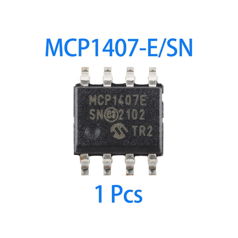 1~100Pcs MCP1407-E/SN SOP8 Surface Mount 6A High Speed Power MOSFET Driver Integrated Circuit Chip For Power Control Board