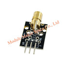 KY-008 650nm Laser sensor Module 6mm 5V 5mW Red Laser Dot Diode Copper Head for