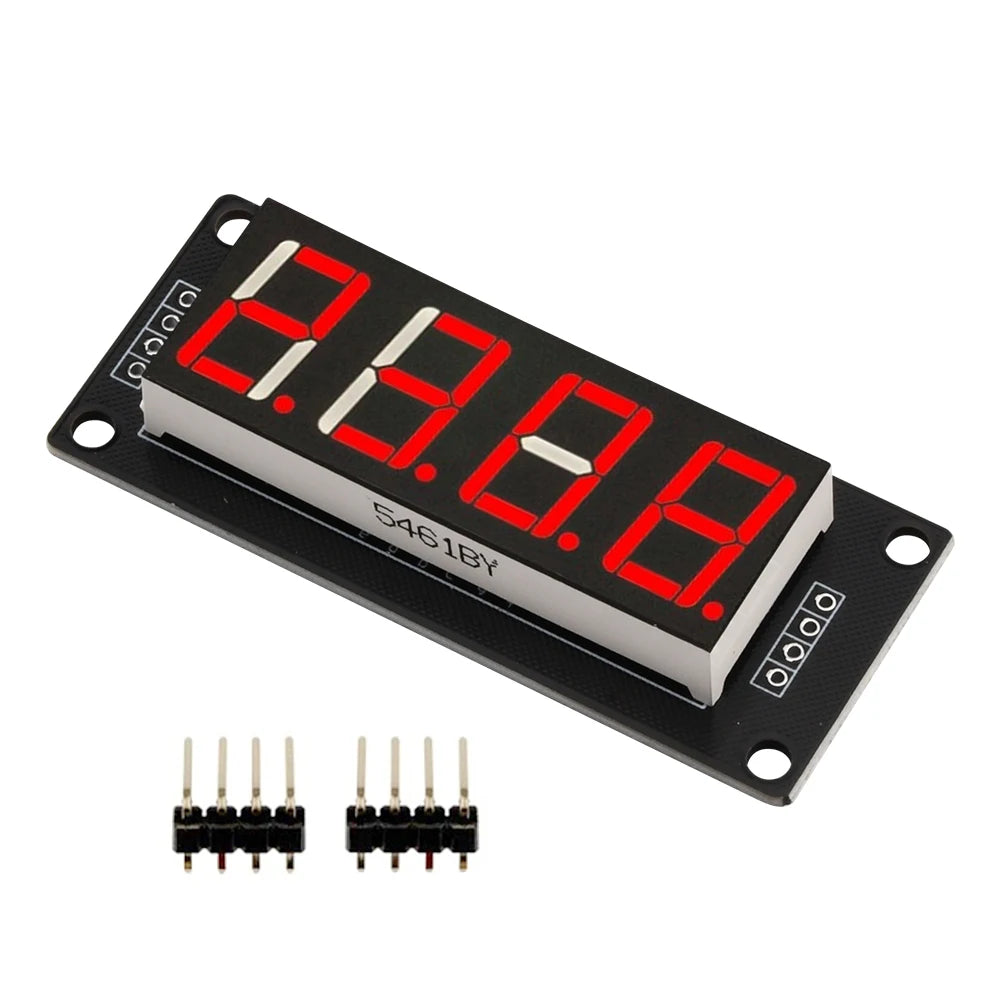 TM1637 Module 0.56" 0.56 Inch 7 Segments Digital Display Tube 4/6-Digit LED Module Board For Arduino Red Green Blue White
