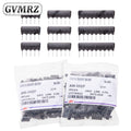 10pcs/200pcs 1K 1.5K 2K 2.2K 3K 5PIN 6PIN 9PIN exclusion Network Resistor array DIP 220R 330R 470R 510R 560R