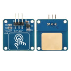 TTP223B Digital Touch Sensor Switch Module 1 Channel Capacitive Touch Module Gold-Plated Point Action Latch Type