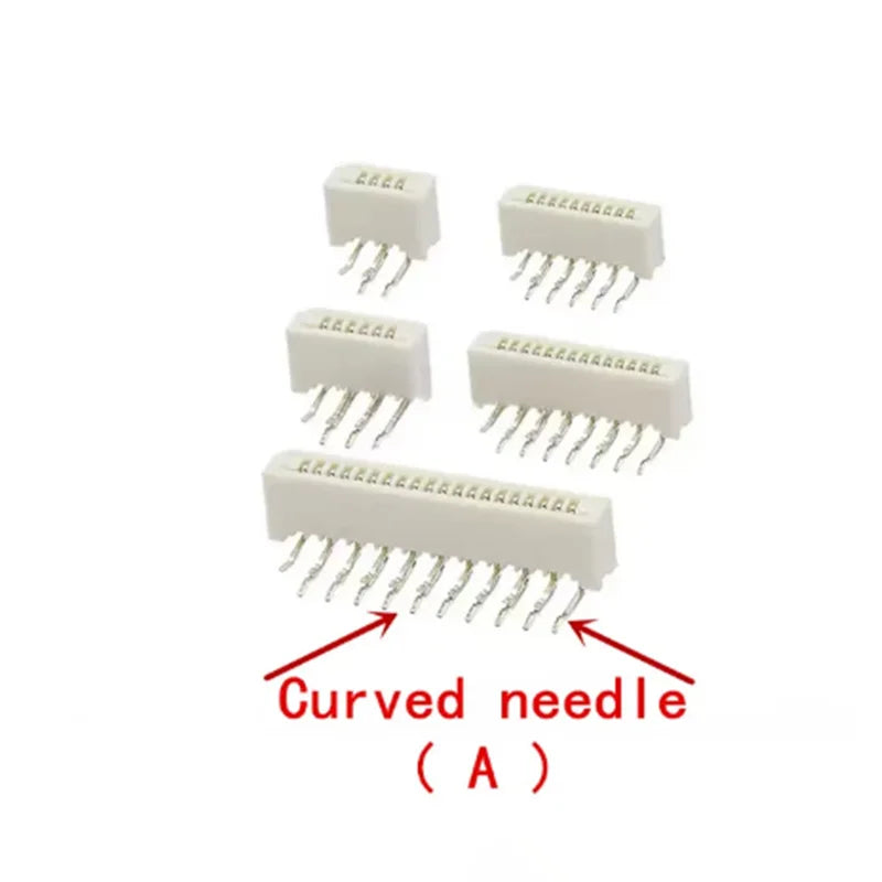 10Pcs 1.25mm FPC/FFC Connector LCD Flexible Flat Cable Socket Double Row 4P5P6P7P8P9P10P11P12P14P16P18P20P22P24P26P28P30P32Pin