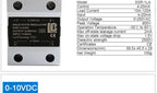 LCTC SSR 0-10V 4-20MA 0-5V Power Voltage Regulator Relay 10A 25A 40A DA AA DD VA Single Phase Solid State Relay With Heat Sink