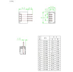 50Pcs MICRO JST 1.25 2/3/4/5/6 Pin Connector 1.25MM PITCH Horizontal Straight Header / Housing / Terminal 1.25-2p/3p/4p/5/6P
