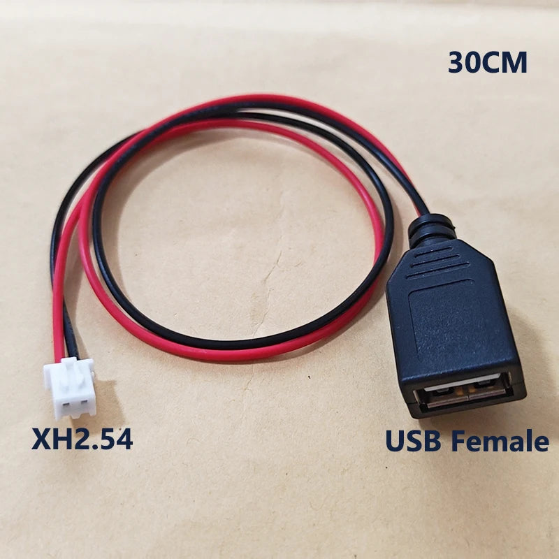 USB Adapter Cable Kit With PH2.0/XH2.54 Connectors For Power Signal Cables Of DIY Electronic Products 3D Printers RC Toys Etc