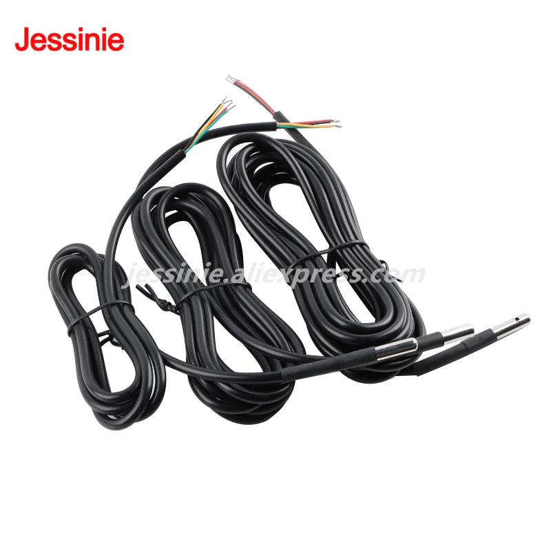 BMP180 BMP280 BME280 BME680 BME688 Digital Gas Temperature and Humidity Sensor Module Stainless Steel Probe Connecting Cable