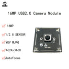 1/2.8-inch IMX298 CMOS 16MP HD USB2.0 Camera Module Autofocus 78.4 degree UVC-compliant, Plug and Play For face recognition