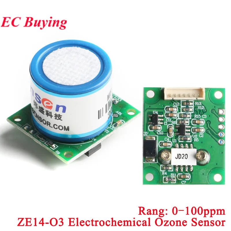 ZE07-CO Carbon Monoxide CO O3 Sensor ZE15-CO ZE25-O3 ZE07-CO ZE27-O3 ZE14-O3 ZC05 ZP16 Air Gas Alarm Detection Module Ozone