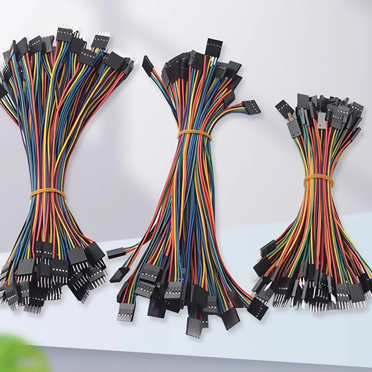 10PCS 2.54mm Double Head DUPONT LINE Jumper Wire Dupont Connector Cable 2.54MM 2P/3P/4P/5P/6P/8P/9P/10P Long 10/20/30CM