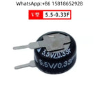4pcs Super Capacitors V.H.C Type 5.5V 0.1F, 5.5V 0.22F, 5.5V 0.33F, 5.5V 0.47F, 5.5V 1.0F, 5.5V 1.5F, 5.5V 2.5F, 5.5V 5.0F, 5.5V