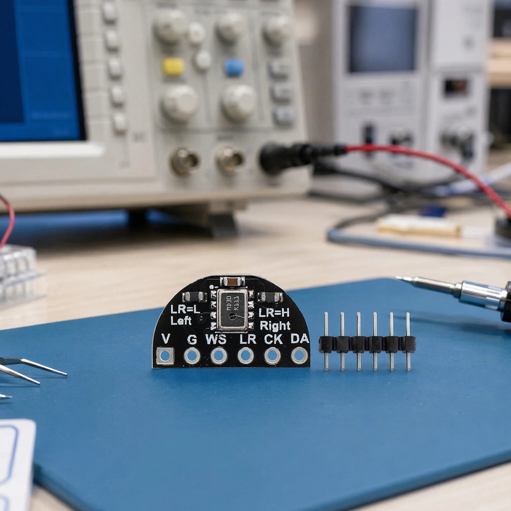 I2S Microphone Module High Sensitivity SNR 64dB Low Noise -26dBFS 120dB SPL Omnidirectional for Sipeed Maix