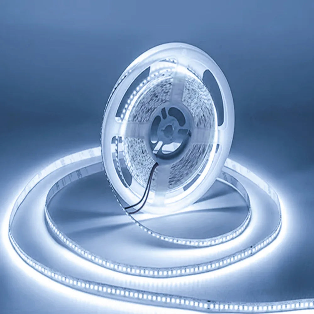 1/2/3/5/10m/lot 10mm PCB 2835 SMD 1200 LED Strip tape DC12V 24V ip20 Non waterproof Flexible Light 240 leds/m,180 leds/m,