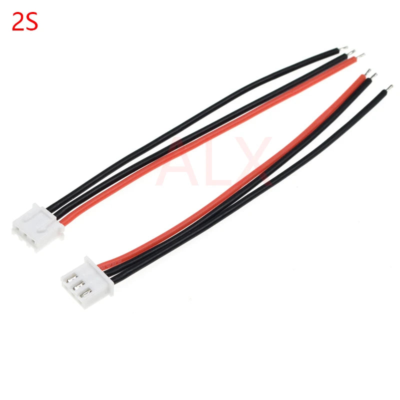 5/10Pcs 1S 2S 3S 4S 5S 6S 22AWG Silicone RC Model Lipo Battery Balancer Charger Plug Wire Connector 2.54mm JST-XH Cable IMAX B6