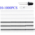 10-1000PCS/Pairs 5MM 940nm LEDs Infrared Emitter And IR Receiver Diode Diodes