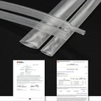 3/8/25M 2:1 Heat Shrink Heatshrink Tube Clear Diameter 0.6mm ~ 150mm Wire Repair DIY Cable Protecctor Sleeving Wrap Tubing