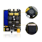 Keyestudio TB6612FNG Motor Servo Driver Expansion Board/Servo Drive Shield With PS2 LM2596S-5.0V DC-DC Depressurization Modules