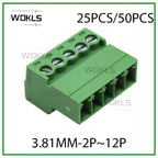 KF2EDGKN 3.5MM 2P ~ 12P PCB PLUG-IN TERMINAL BlOCKS  15EDGKN-3.5