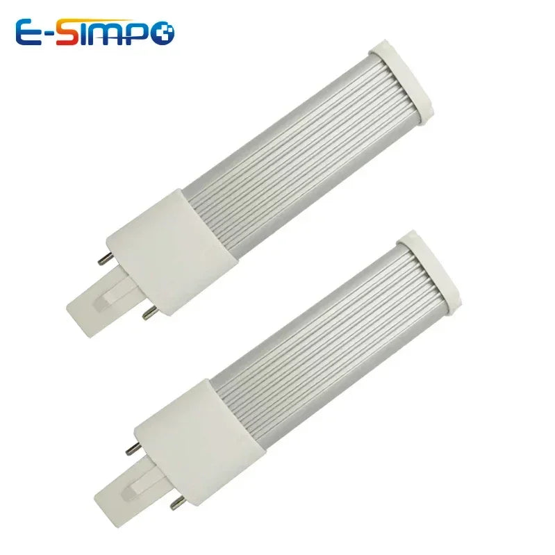 1pc G23 LED 3W 4W 5W CFL PL-S 7W-13W Replacement 110V/220V 2Pin 4000K 3000K/4000K/6000K White G23 Plug Saving Light Lamp