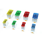 Din Rail Terminal Block Distribution Power Wire Electrical Connector Electric Split Junction Box UKK80A/125A/160A/250A/400A/500A