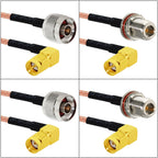 Wireless Antenna Extension Cable SMA Male Female RP To N Plug Jack With Nu Pigtail Adapter RG316 15cm NEW Wholesale