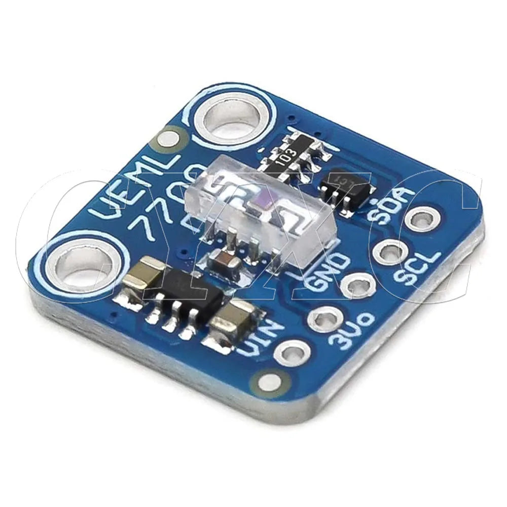1-10PCS VEML7700 Ambient Light Sensor Module 120k Lux Light measuring Sensor Board 3.3V 5V I2C IIC Interface VEML7700