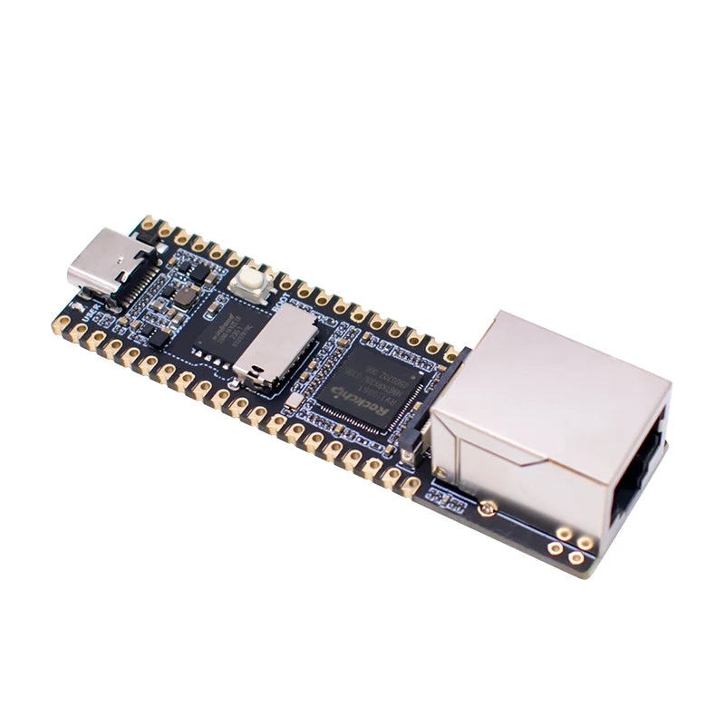 Luckfox Pico Plus,RV1103 Linux Micro Development Board,Integrates ARM Cortex-A7/RISC-V MCU/NPU/ISP Processors,With Ethernet Port