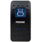 12V Marine Grade Rocker Switch SPST/ON OFF, DPDT/(ON) OFF (ON) Blue Led Light Bar for Carling ARB NARVA Replace Waterproof IP66
