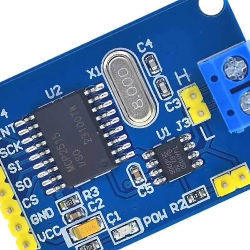 NEw 1PCS MCP2515 CAN Bus Module TJA1050 Receiver SPI For 51 MCU ARM Controller DIY Electronic Development Projects