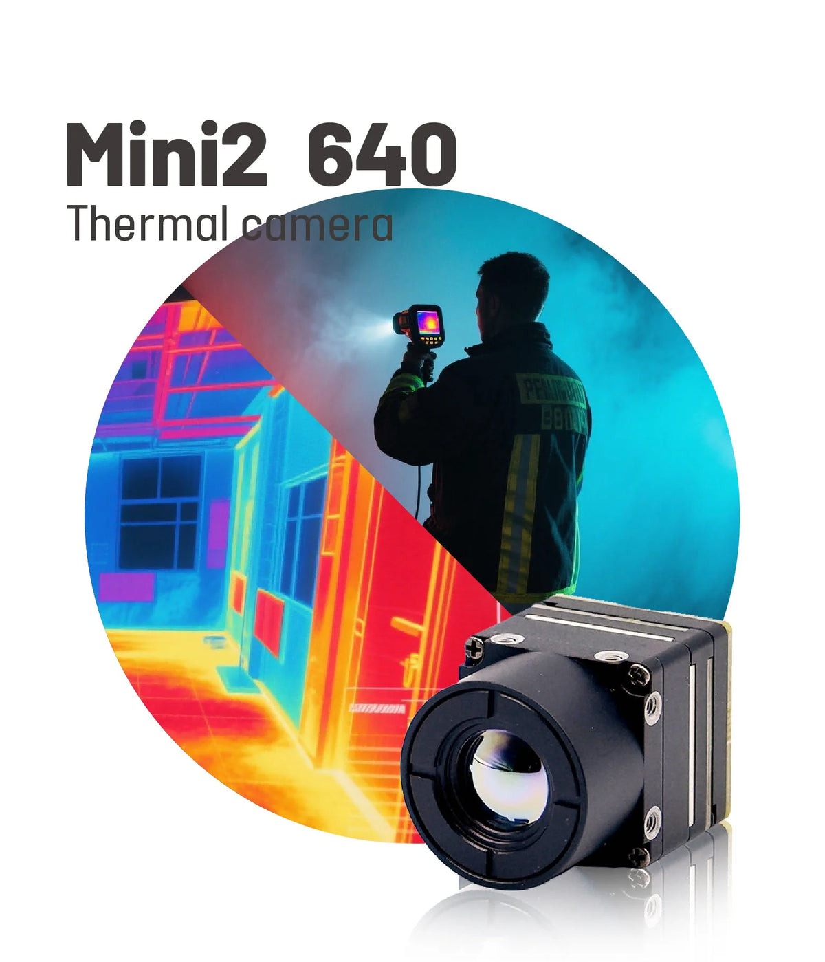 Mini2 640 25mm USB MIPI Infrared Thermal Imaging Camera for Drones Raspberry Pi and UAV Industrial Inspection Security Systems