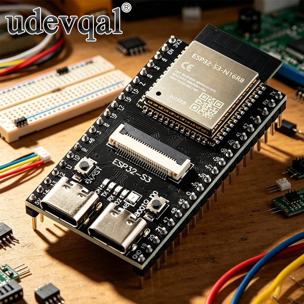 ESP32-S3 WROOM N16R8 Development Board 2.4G Wifi BT Camera Module OV2640 OV5640 ESP32 S3 N16R8 CAM 8MB PSRAM 16MB FLASH